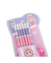 Pencil 12 Pcs - Labubu - Pink